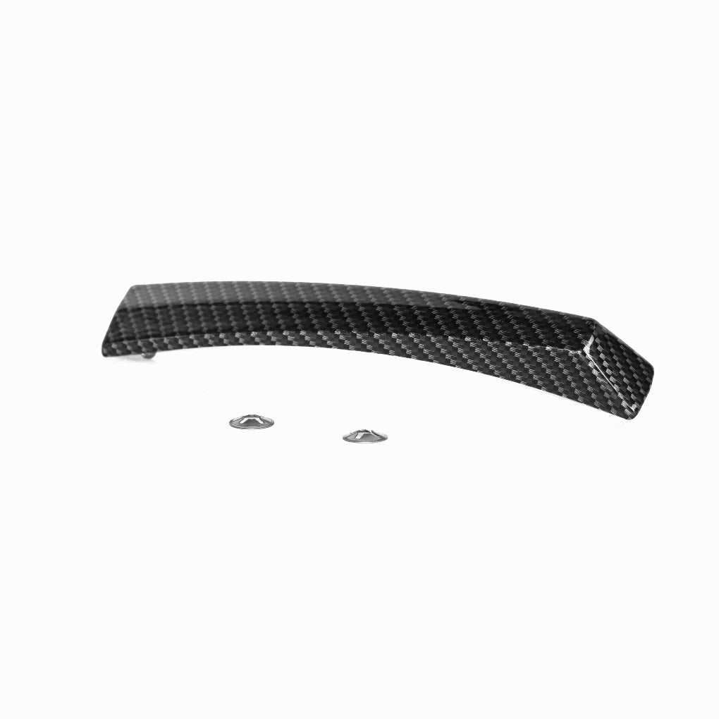 Cresta Parafango (alluminio) Vespa 50 Carbonio Nero Lucido