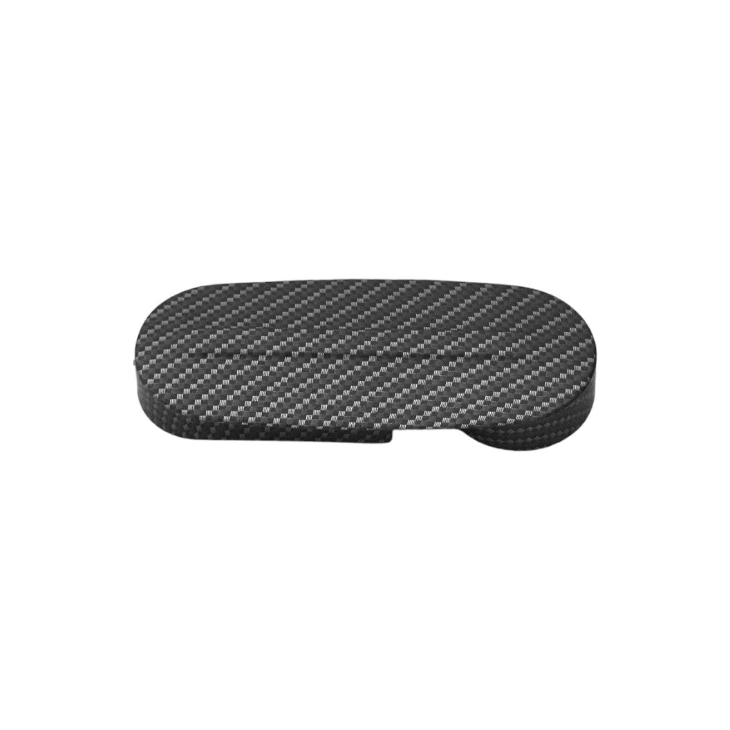 Coperchio Molleggio Forcella - Coprimozzo Vespa PX Arcobaleno Carbonio Nero Opa