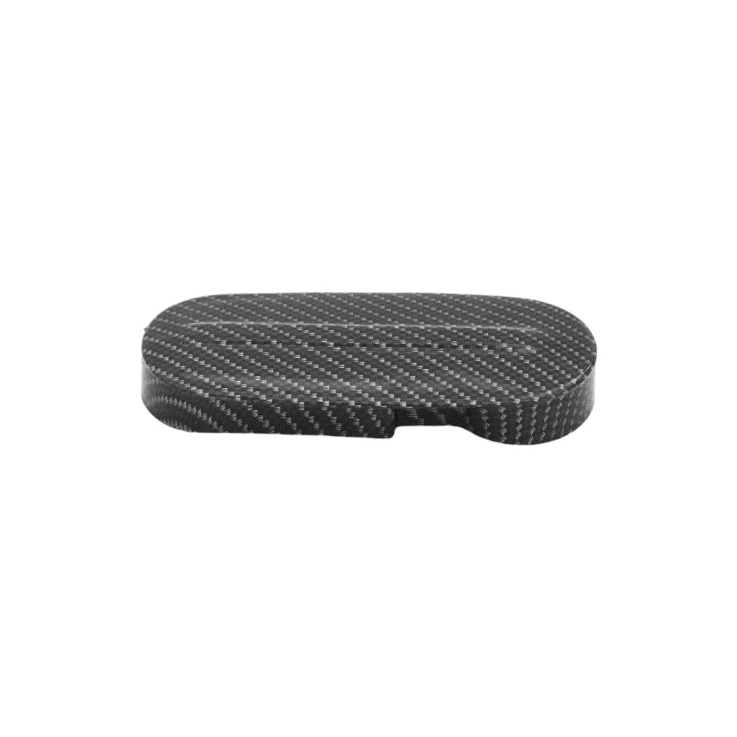Coperchio Molleggio Forcella - Coprimozzo Vespa PX Arcobaleno Carbonio Nero Luc