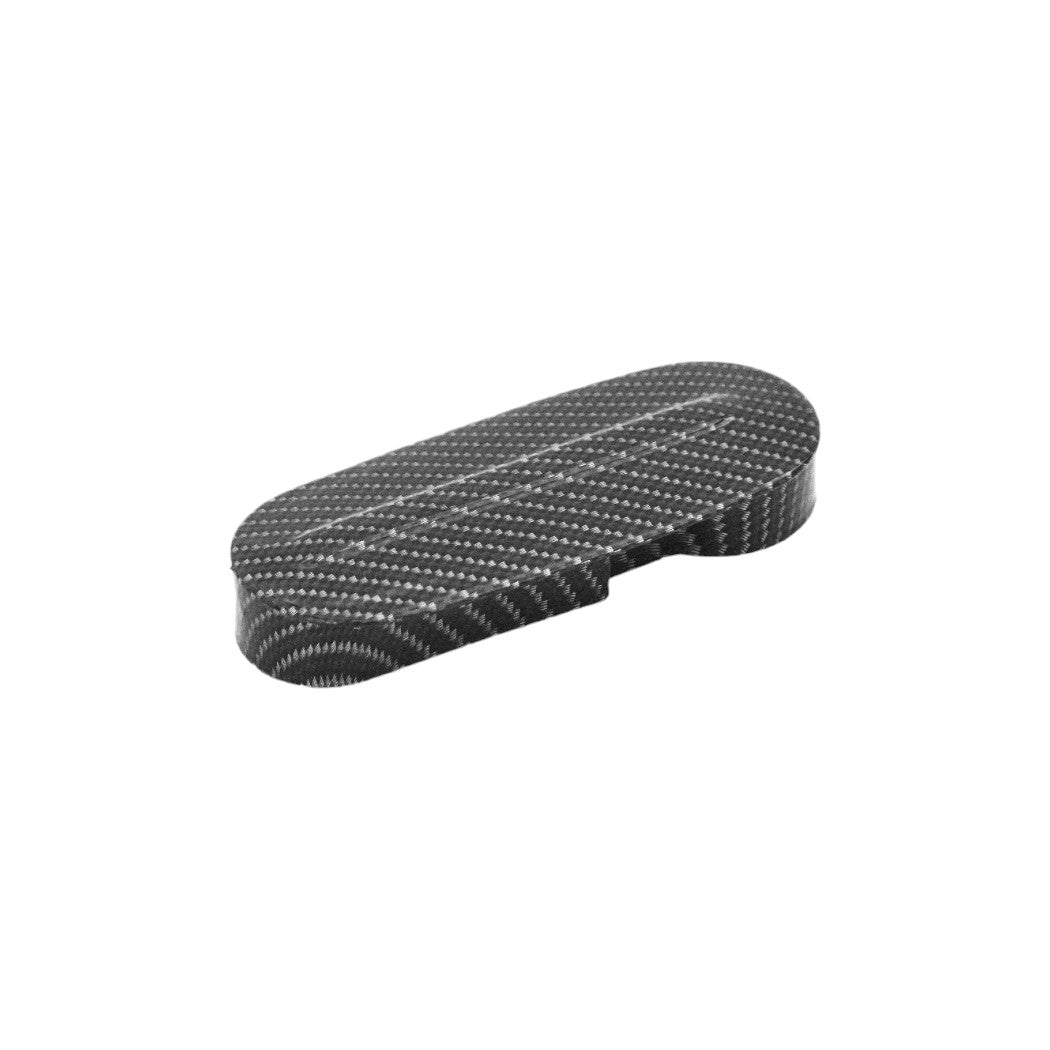 Coperchio Molleggio Forcella - Coprimozzo Vespa PX Arcobaleno Carbonio Nero Luc