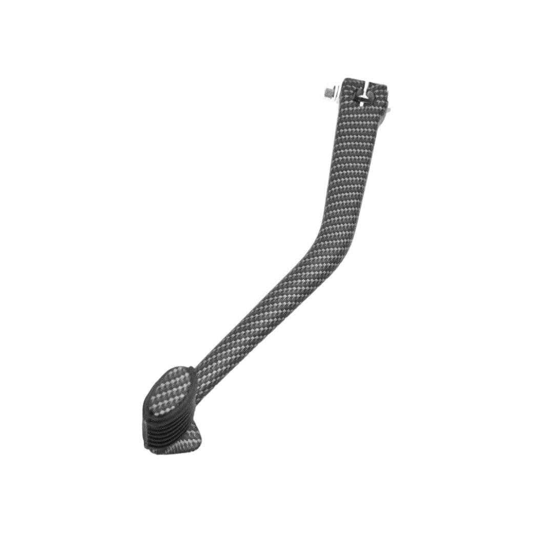 Pedale avviamento completa Vespa PX PE 125 150 200 COSA Carbonio Nero Opaco