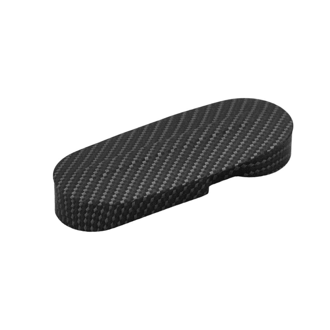Coperchio Molleggio Forcella - Coprimozzo Vespa PX Arcobaleno Carbonio Nero Opa