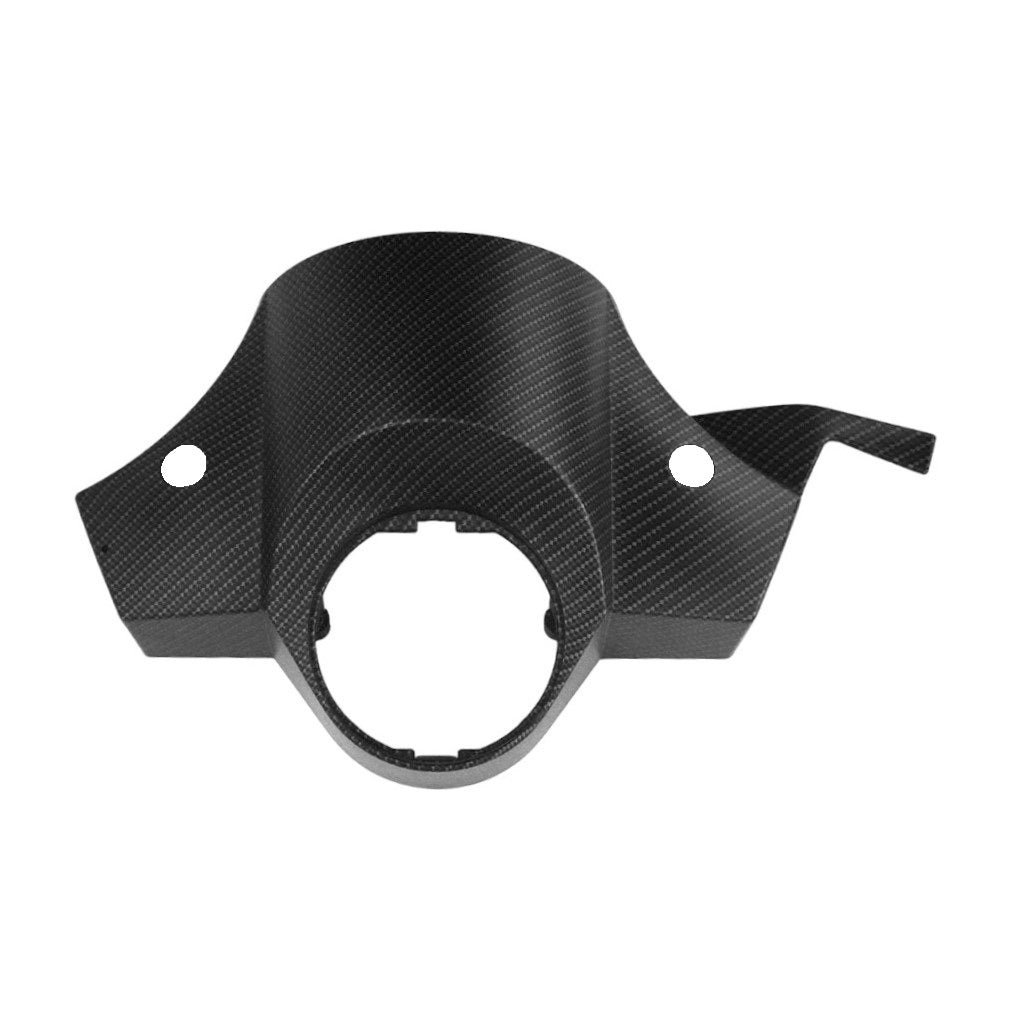 Coperchio Manubrio - Coprimanubrio Vespa PX FRENO A DISCO Carbonio Nero Opaco