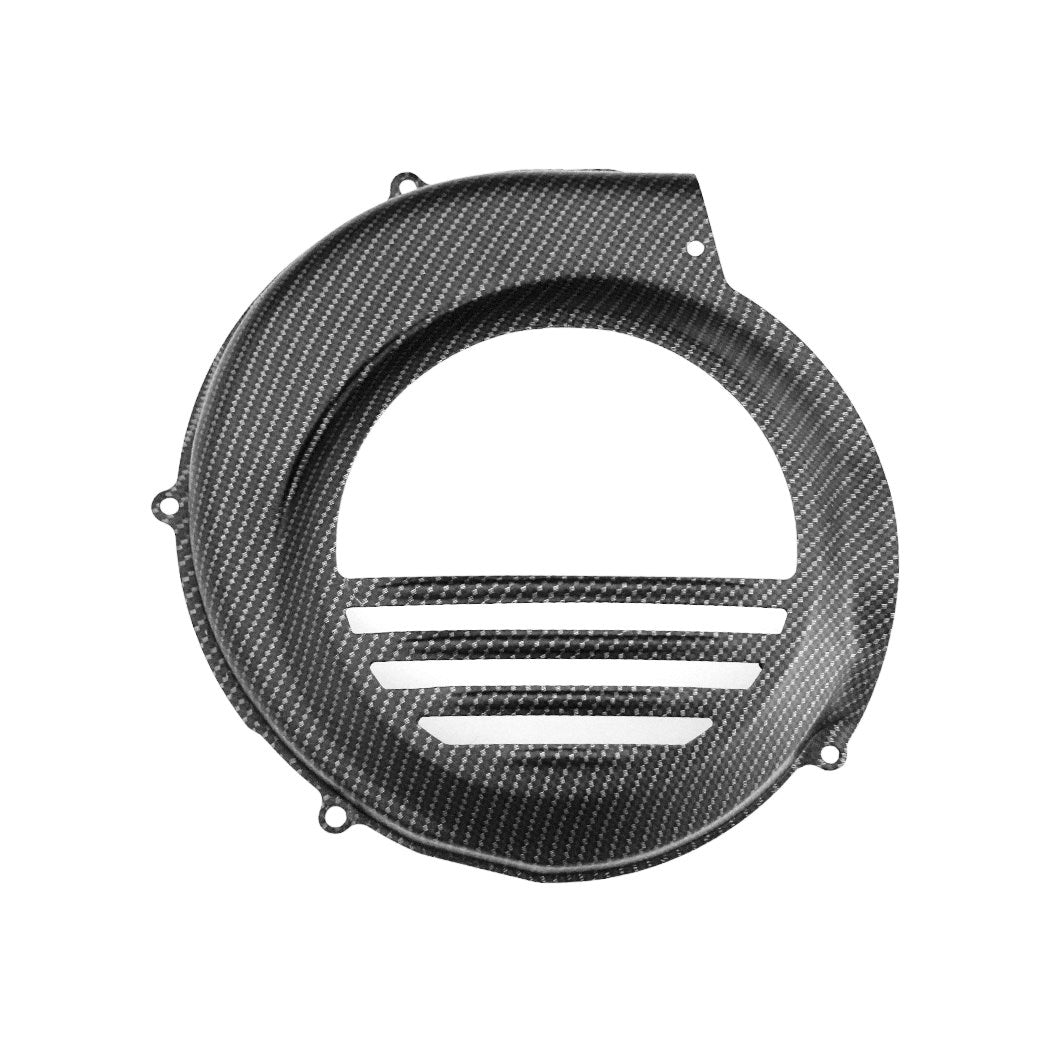 Copriventola Volano Vespa PX - LML Carbonio Nero Opaco AVVIAMENTO ELETTRICO