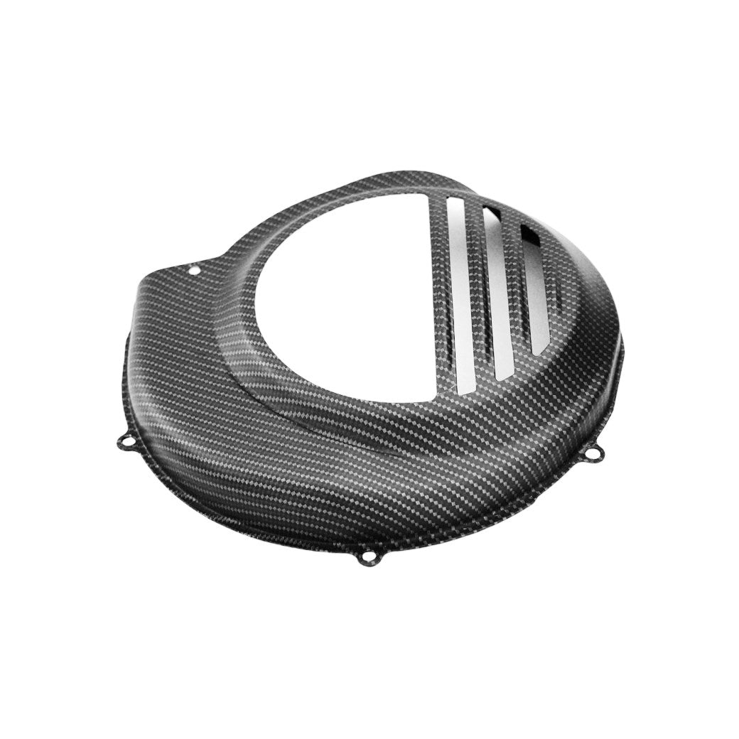 Copriventola Volano Vespa PX - LML Carbonio Nero Opaco AVVIAMENTO ELETTRICO