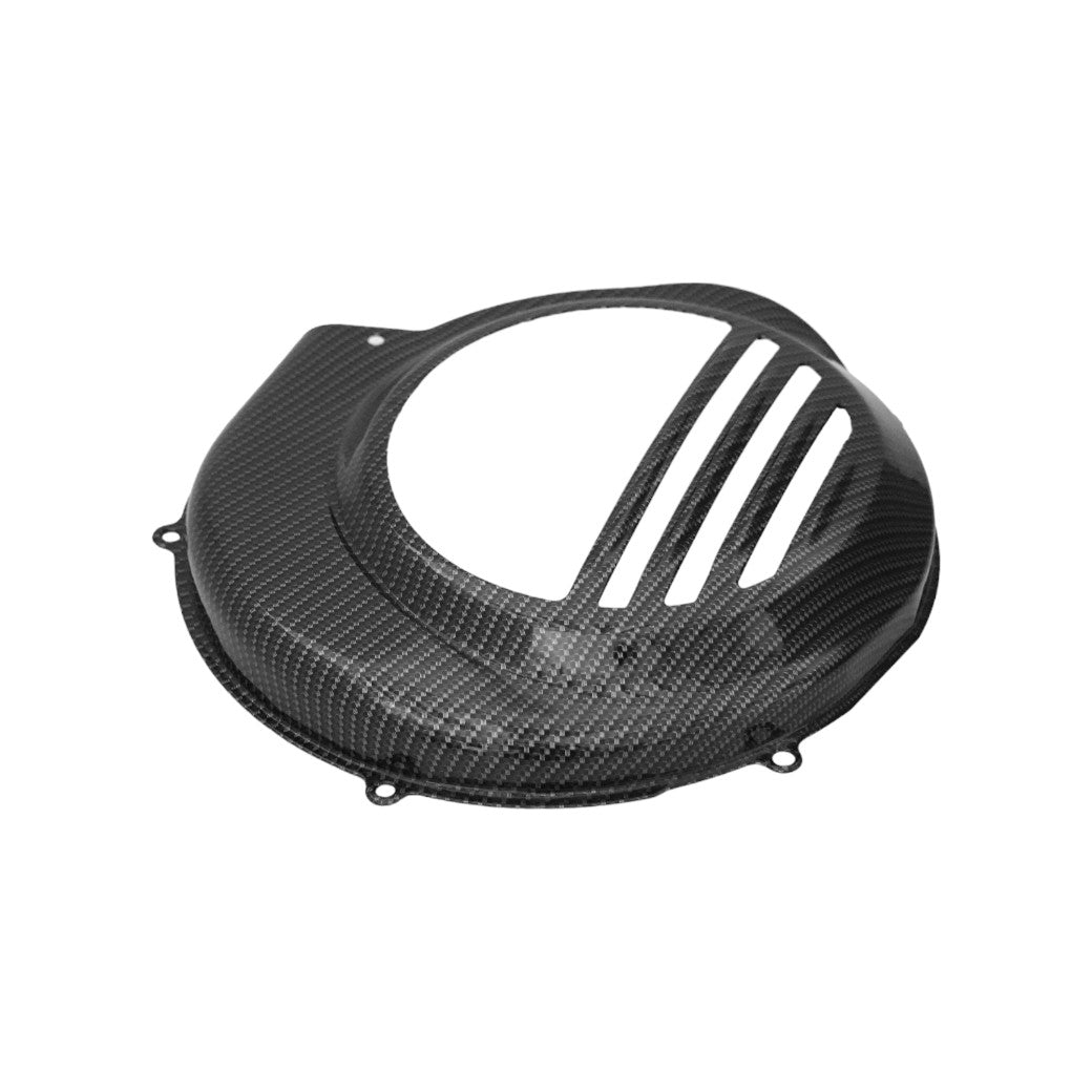 Copriventola Volano Vespa PX - LML Carbonio Nero Lucido AVVIAMENTO ELETTRICO