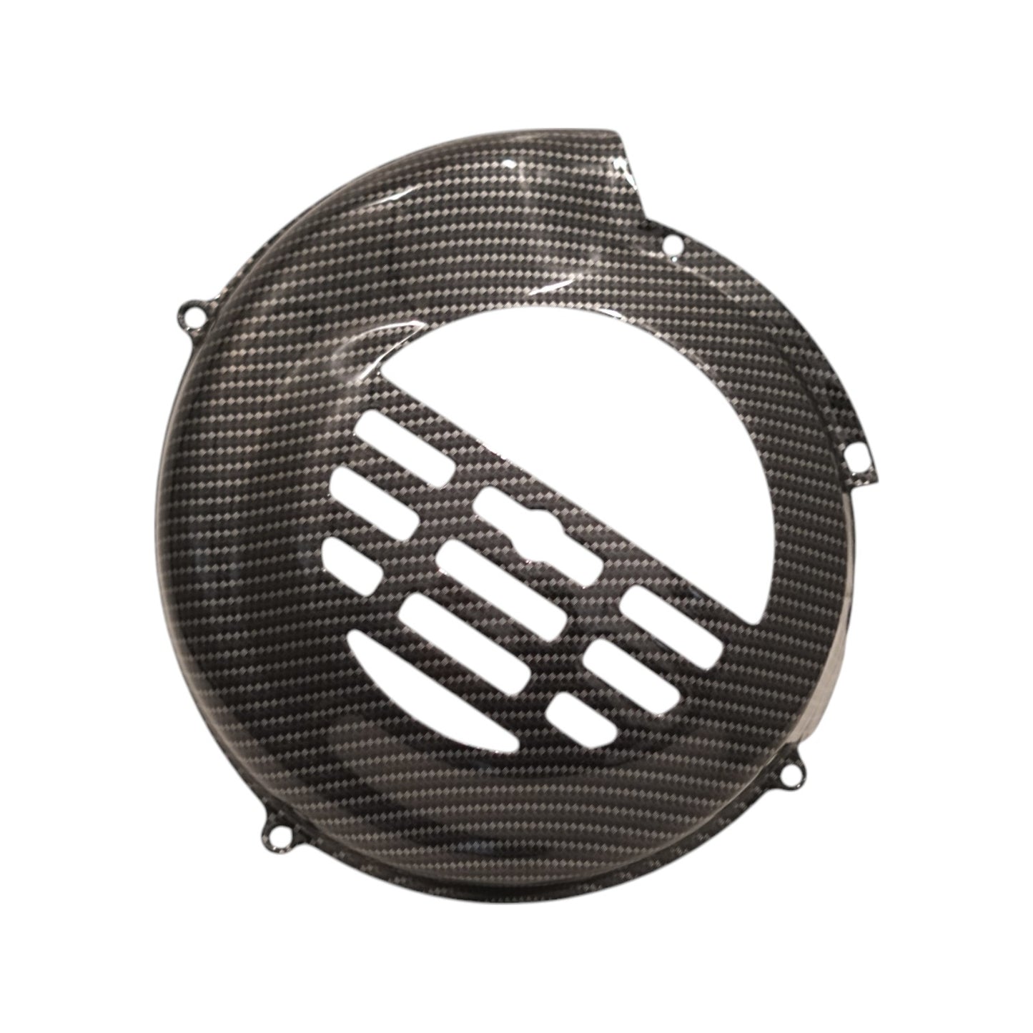 Copriventola Vespa PK 50 125 Carbonio Lucido AVVIAMENTO ELETTRICO