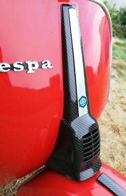 Mascherina anteriore Cravatta Nasello Vespa 50 Special Elestart Carbonio Nero L