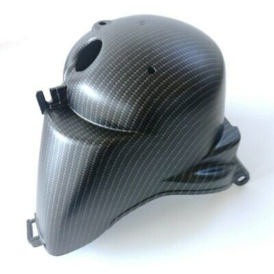 Cuffia Cilindro Motore Vespa PX 125 150 - COSA 125 150 Carbonio Nero Opaco