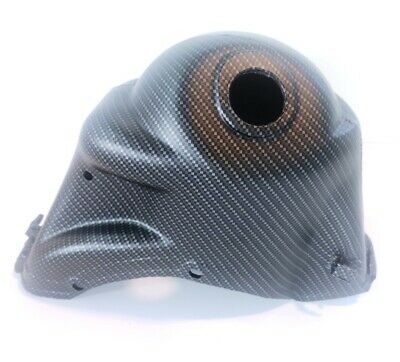 Cuffia Cilindro Motore Vespa 125 Primavera ET3 Carbonio Nero Opaco