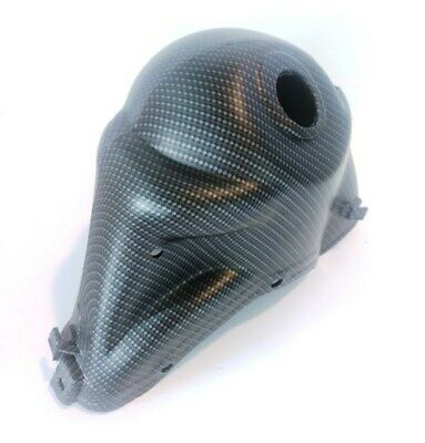 Cuffia Cilindro Motore Vespa 125 Primavera ET3 Carbonio Nero Opaco