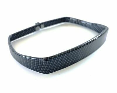 Ghiera cornice faro anteriore Vespa 50 Special Carbonio Nero Lucido