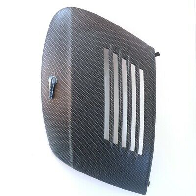Sportello Vano Motore Vespa 50 90 125 Primavera ET3 Carbonio Nero Opaco