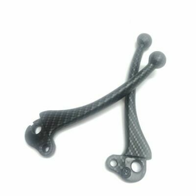 Coppia Leve Freno - Frizione Vespa PX 1 serie Carbonio Nero Opaco