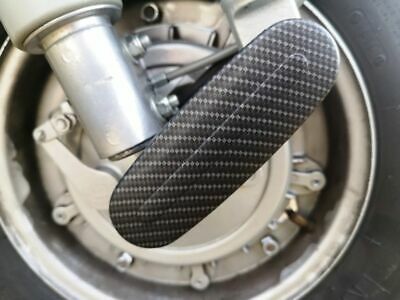 Coperchio Molleggio Forcella - Coprimozzo Vespa PX PE I° Serie Carbonio Nero Op