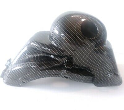 Cuffia Cilindro Motore Vespa 50 PK XL RUSH N V Carbonio Nero Lucido