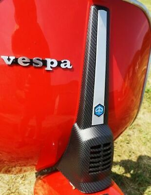 Mascherina anteriore Cravatta Nasello Vespa 50 Special Elestart Carbonio Nero O