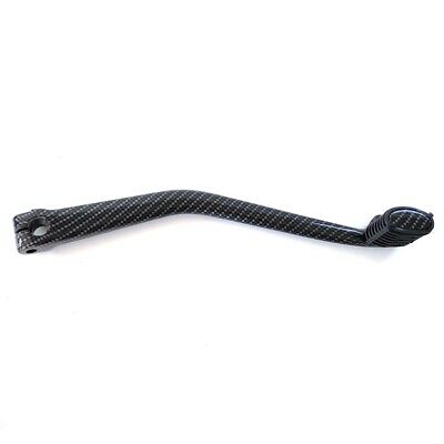 Pedale avviamento completa Vespa PX PE 125 150 200 COSA Carbonio Nero Lucido