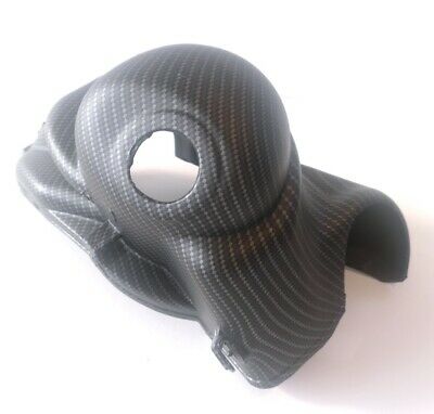 Cuffia Cilindro Motore Vespa 50 PK XL RUSH N V Carbonio Nero Opaco