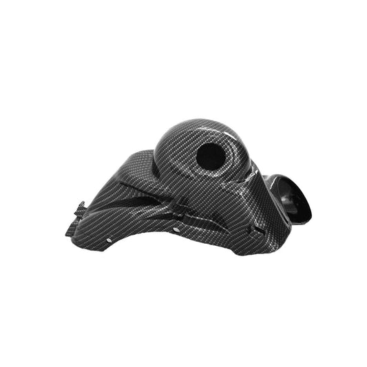 Cuffia Cilindro Motore Vespa 50 PK XL RUSH N V Carbonio Nero Lucido