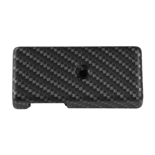 Coperchio devio frecce Vespa PX PE 125 150 Carbonio Lucido Carbon Look
